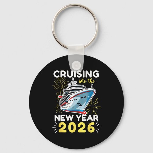 新年をクルージング 2026 キーホルダー (正面)