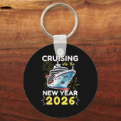 新年をクルージング 2026 キーホルダー (正面)