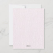 新年を楽しみに家族のお祝いピンク シーズンカード (裏面)