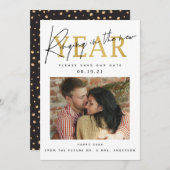 新年を祝う写真 セーブザデート (正面/裏面)