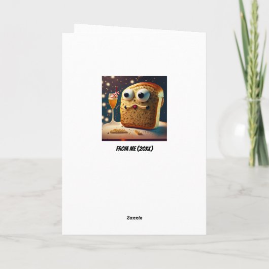 新年を祝う カード (裏面)