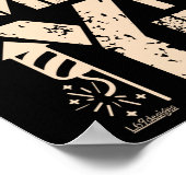 新年を祝う ポスター (角)