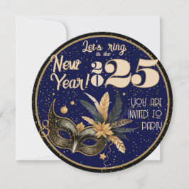 新年を祝おうパーティーグラマラスなブルーブラック