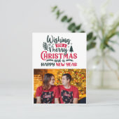 新年を祝して新年を祝う シーズンポストカード (スタンド正面)