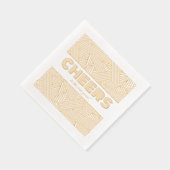 新年を祝って！ 箔ナプキン (右)