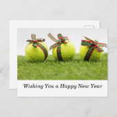 新年を迎えたいテニス シーズンポストカード (正面/裏面)