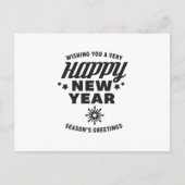 新年を迎えて ポストカード (正面)