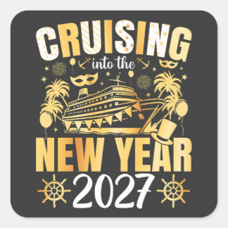 新年を迎えるクルーズ 2027 スクエアシール