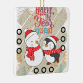 新年を迎える心の痛み セラミックオーナメント (右)