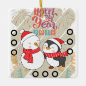 新年を迎える心の痛み セラミックオーナメント (正面)