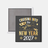 新年を迎える2027スクエア マグネット (正面/裏面)