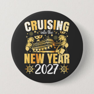 新年を迎える2027年ラウンド 缶バッジ