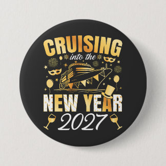 新年を迎える2027年ラウンド 缶バッジ