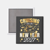 新年を迎える2027 スクエア マグネット (正面/裏面)
