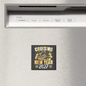 新年を迎える2027 スクエア マグネット (インサイチュ (食洗機))