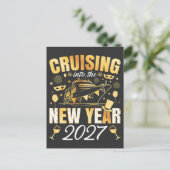 新年を迎える2027 ポストカード (スタンド正面)