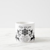 新年を迎える エスプレッソカップ (正面)