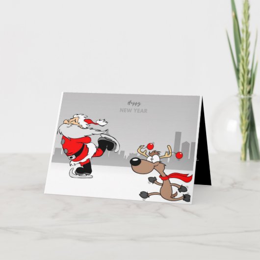 新年を迎える カード (正面)