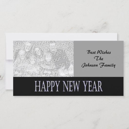 新年を迎える シーズンカード (正面)