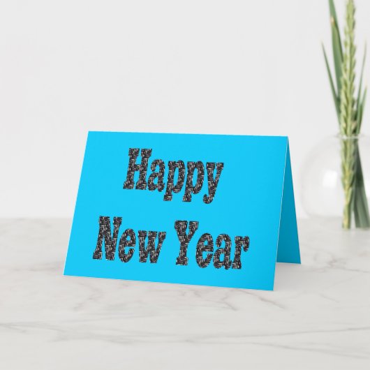 新年を迎える シーズンカード (正面)