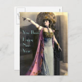 新年を迎える シーズンポストカード (正面/裏面)