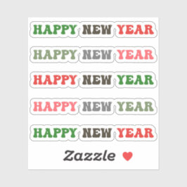 新年を迎える シール