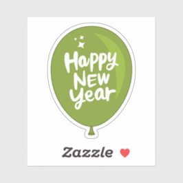 新年を迎える シール