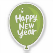 新年を迎える シール (正面)