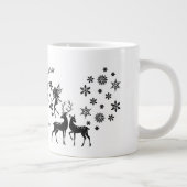 新年を迎える ジャンボコーヒーマグカップ (右)