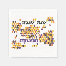 新年を迎える スタンダードカクテルナプキン