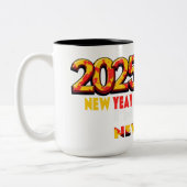 新年を迎える ツートーンマグカップ (左)