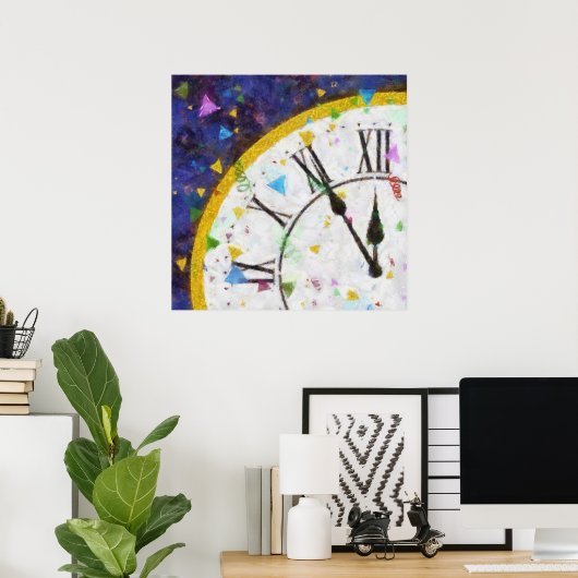 新年を迎える ポスター (ホームオフィス)