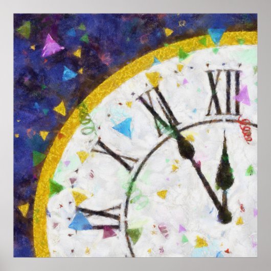 新年を迎える ポスター (正面)