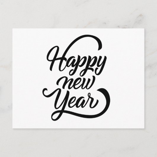 新年を迎える ポストカード (正面)