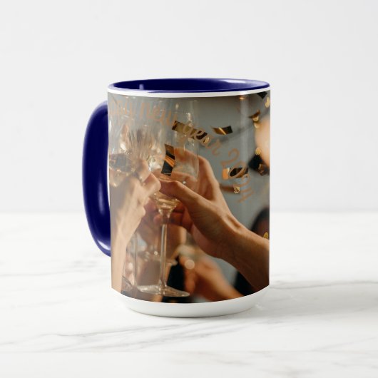 新年を迎える マグカップ (正面左)