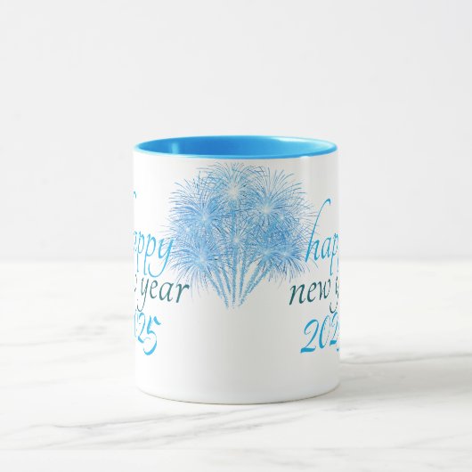 新年を迎える マグカップ (中央)