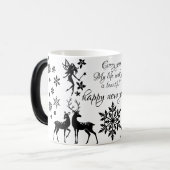 新年を迎える モーフィングマグカップ (正面左)