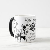 新年を迎える モーフィングマグカップ (正面左)