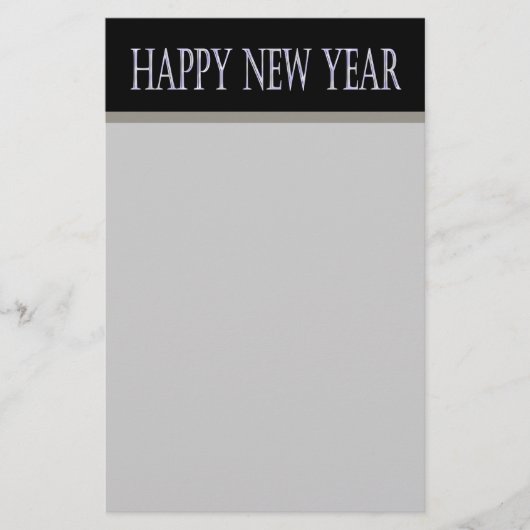 新年を迎える 便箋 (正面)