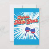 新年を迎える 招待状 (正面)