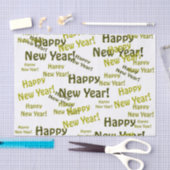 新年を迎える 薄葉紙 (クラフト)