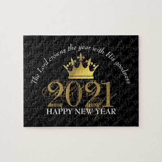 新年を迎える | 2021 主は年を飾る ジグソーパズル (横)