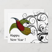 新年を迎えカスタマイズる シーズンポストカード (正面/裏面)