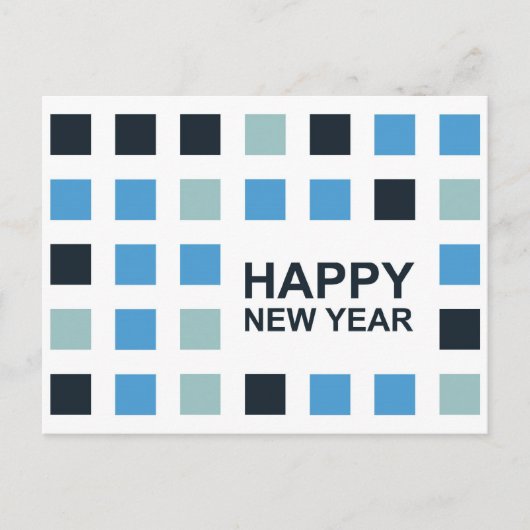 新年を迎えモダンる シーズンポストカード (正面)