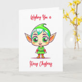 新年を迎え、クリスマスを迎えて新年を迎えたい カード (黄色い花)