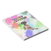 新年を願う大きなダン犬|過去記事 ノートパッド (アングル)