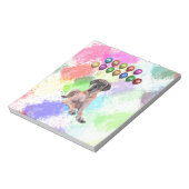 新年を願う大きなダン犬|過去記事 ノートパッド (回転)