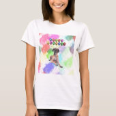 新年を願う大きなダン犬|過去記事 Tシャツ (正面)