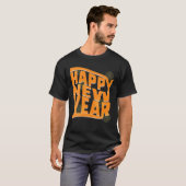 新年イブパーティー供給NYE 2023 Happy New Ye Tシャツ (正面フル)