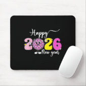 新年カウントダウン 2026 謹賀新年 2026 ディスコ マウスパッド (マウス)